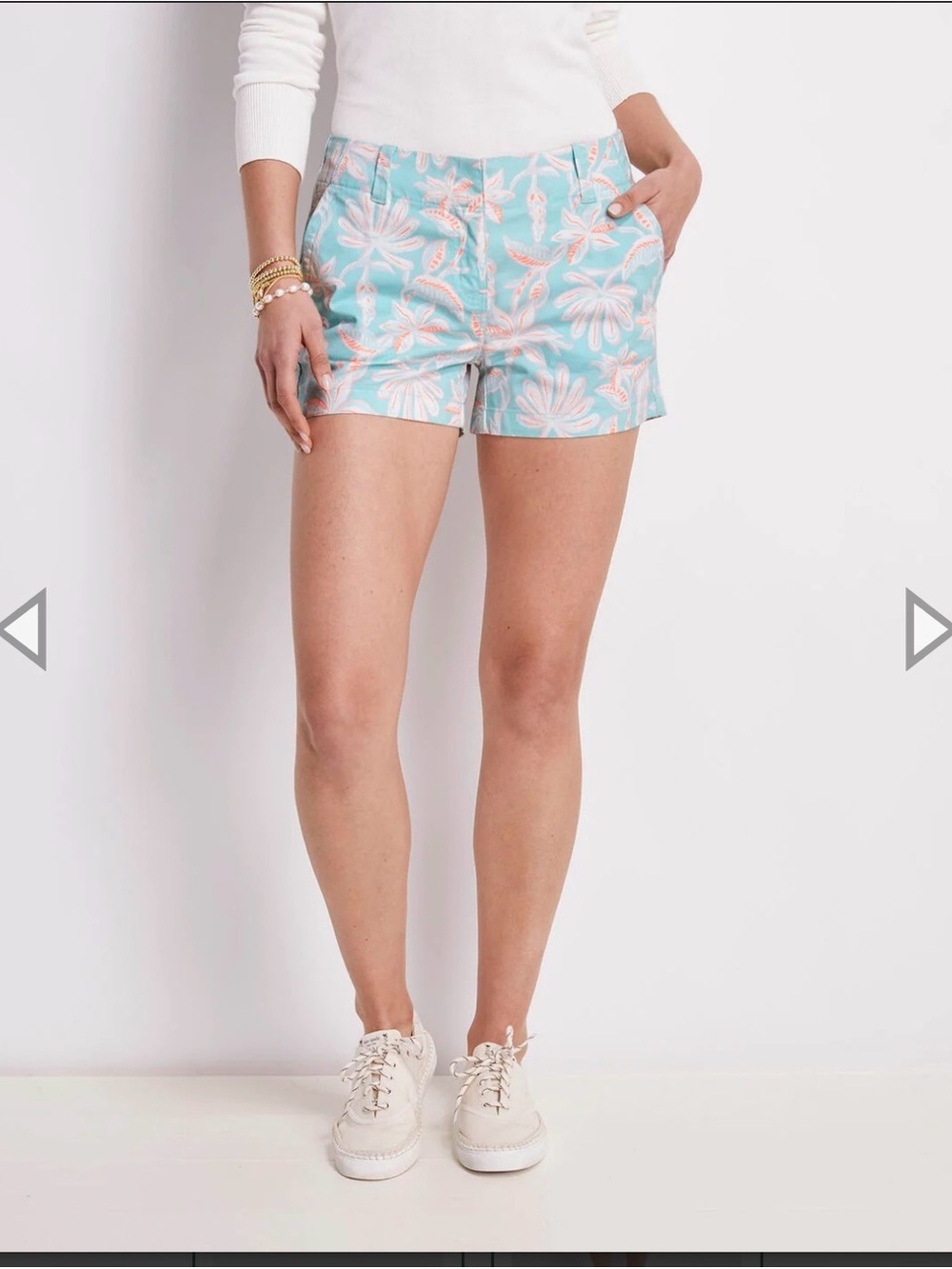 NWOT vineyard vines women’s 3.5 inch printed everyday short in cay floral sz 6